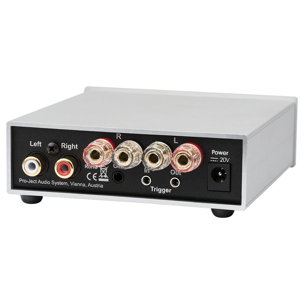 Pro-Ject Amp Box S3 Amplifier - Silver - Back