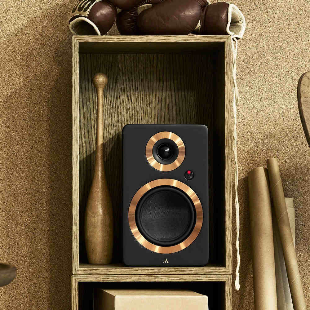 Argon Audio FORTE A5 WiFi Speakers - Black - life