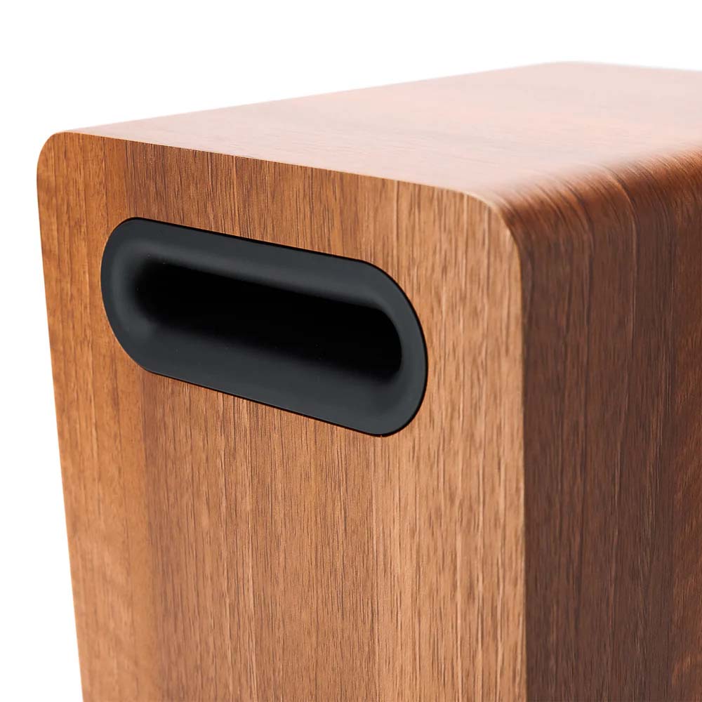 Argon Audio Fenris A5 Speakers - Walnut - left