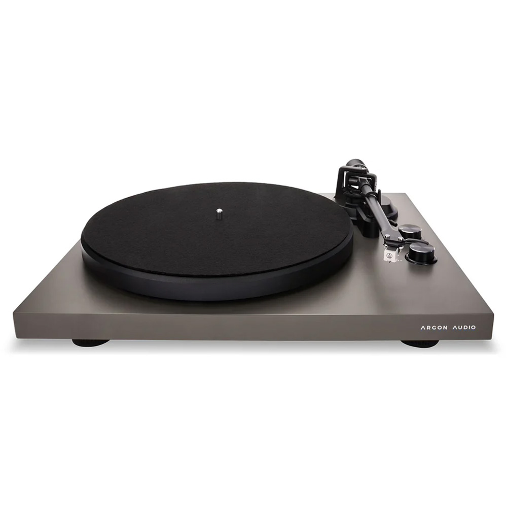 Argon Audio TT MK2 Turntable - Earth Grey - front