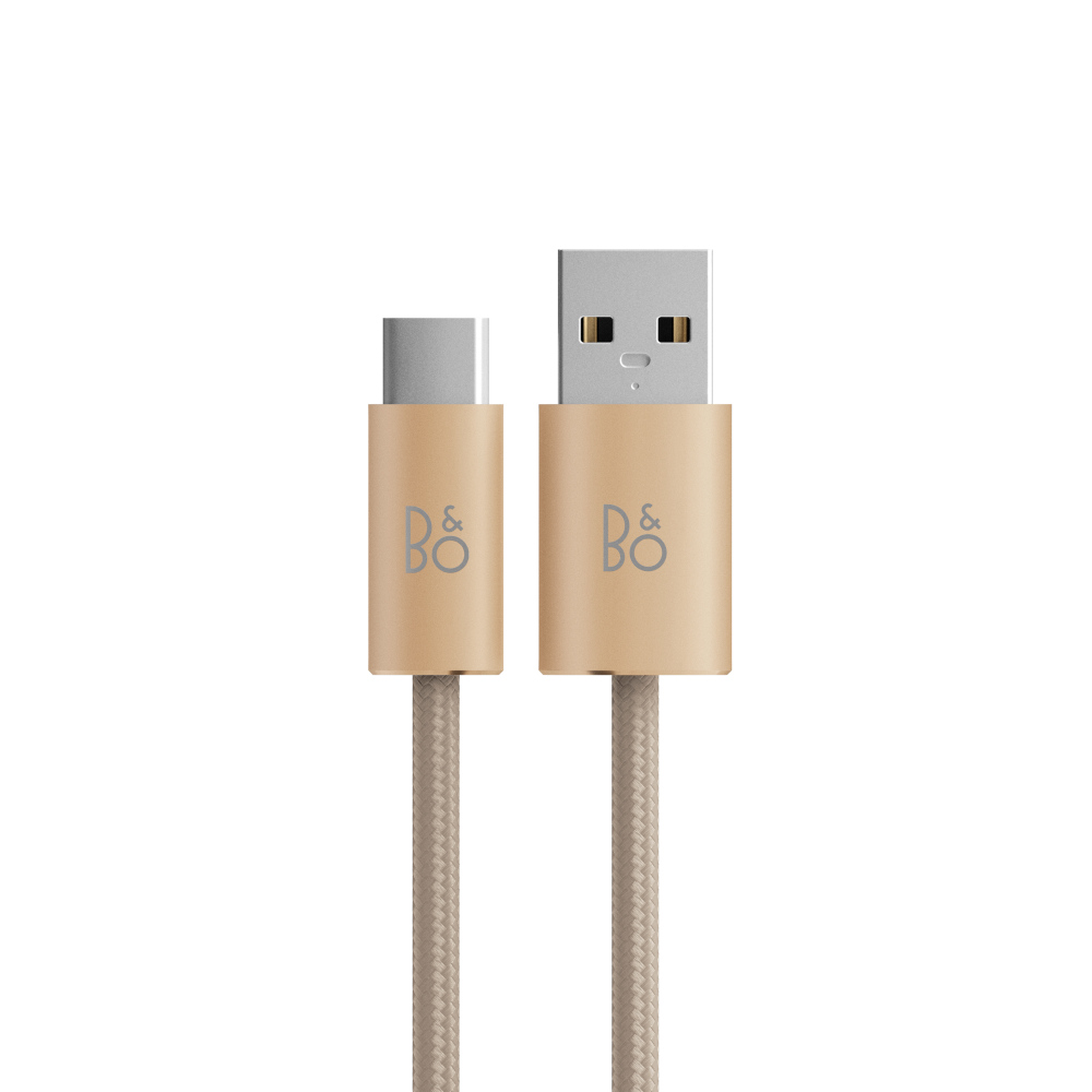 Bang and Olufsen Beoplay H95 Headphones - Gold Tone - cable