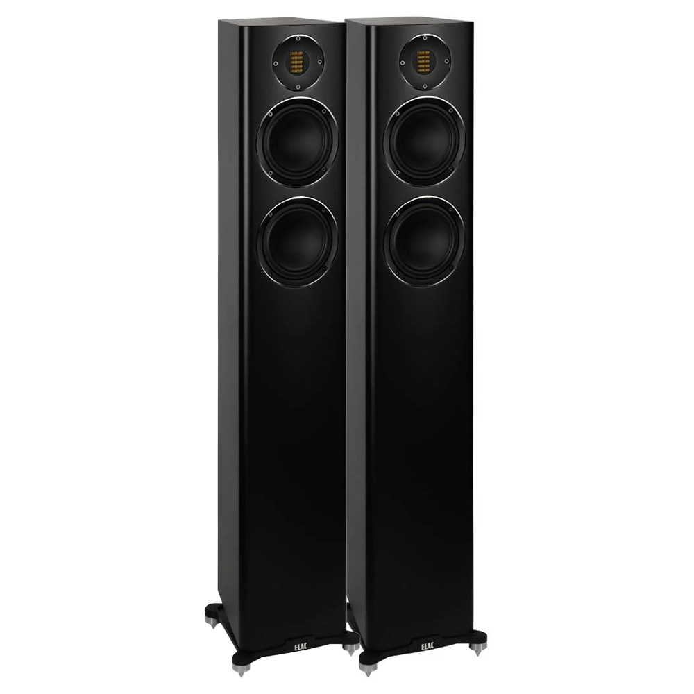 Тонколони ELAC Carina FS 247.4 – черен мат - SoundGround музикален магазин
