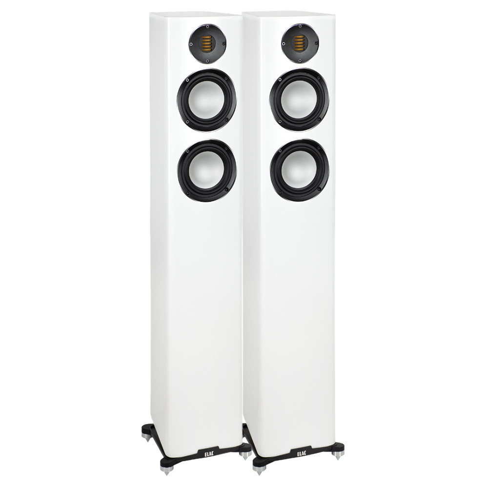 Тонколони ELAC Carina FS 247.4 – бял мат - SoundGround музикален магазин