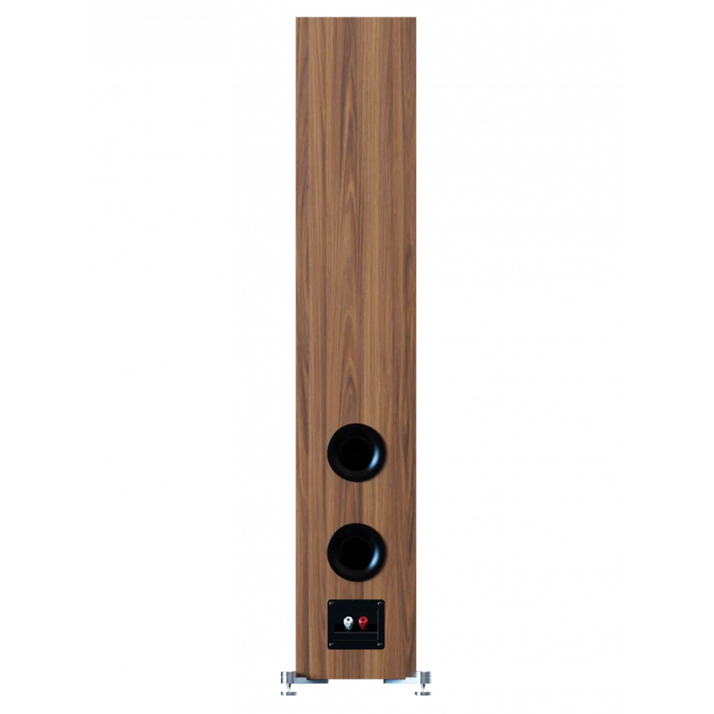 ELAC Debut 3.0 DF63 Speakers – Walnut - back