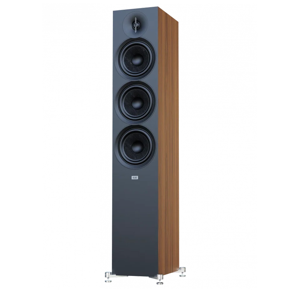 ELAC Debut 3.0 DF63 Speakers – Walnut - left