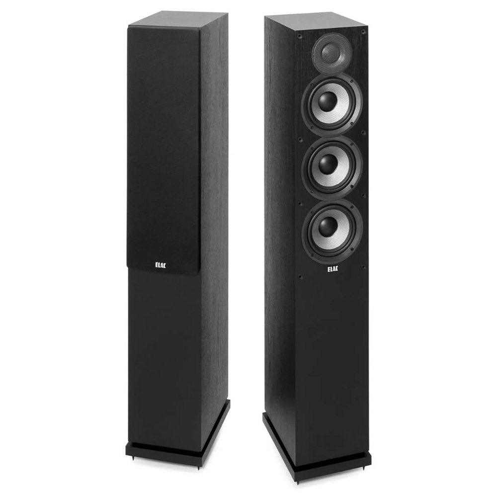 Тонколони ELAC Debut DF5.2 – черни - SoundGround музикален магазин