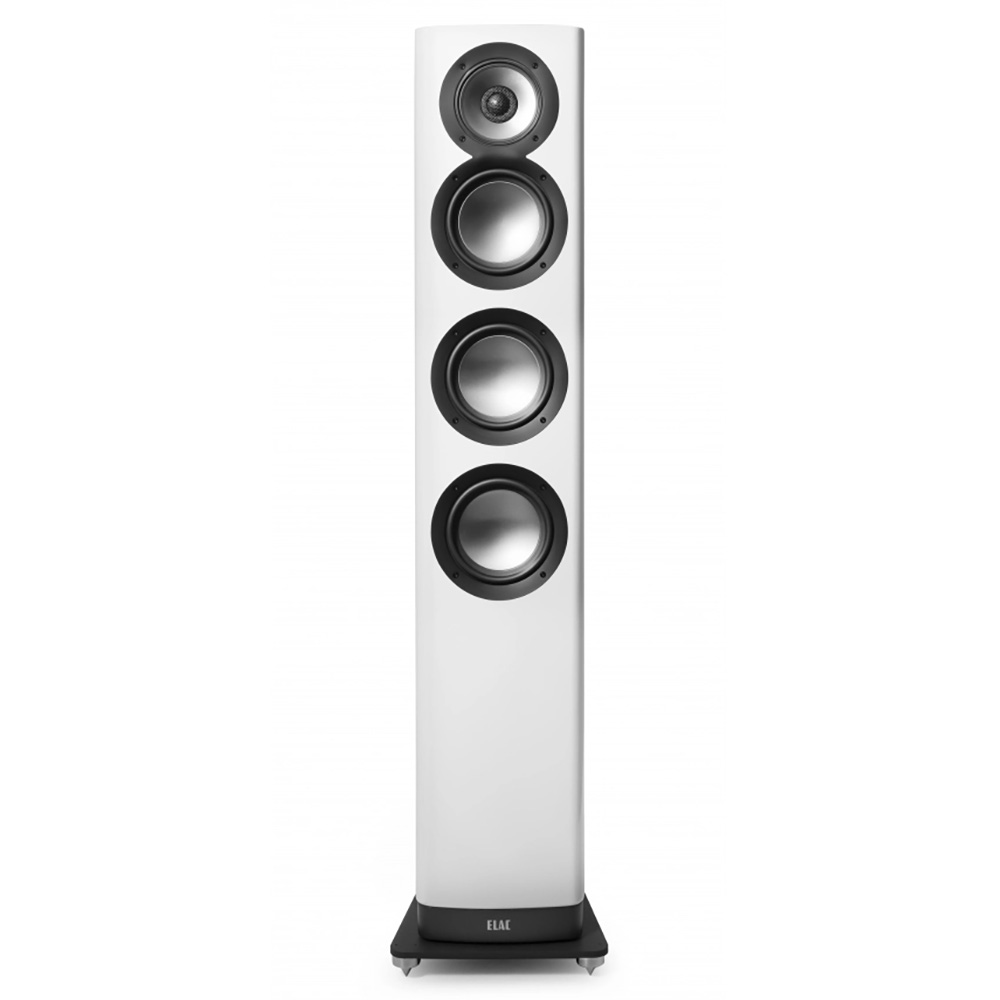 ELAC Navis ARF51 Speakers – Gloss White - front