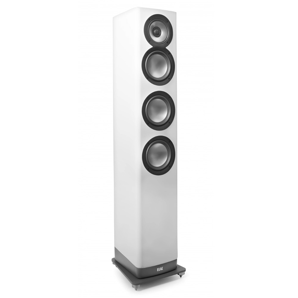 ELAC Navis ARF51 Speakers – Gloss White - left