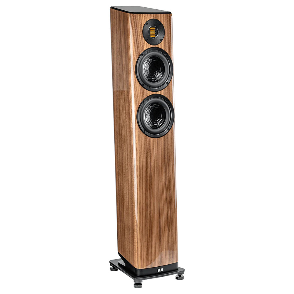 ELAC VELA FS 407.2 Speakers - High Gloss Walnut - left