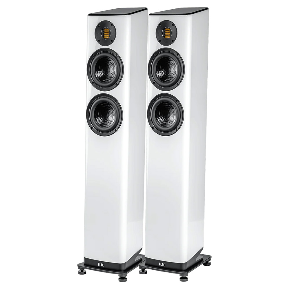 Тонколони ELAC VELA FS 407.2 – бял гланц - SoundGround музикален магазин