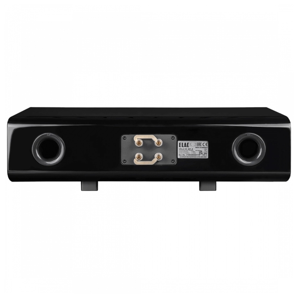 ELAC Vela CC 401.2 Speaker – Gloss Black - back