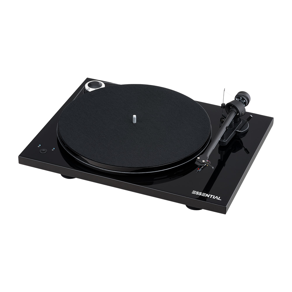 Грамофон Pro-Ject Essential III RecordMaster (OM 10) - черен - SoundGround музикален магазин