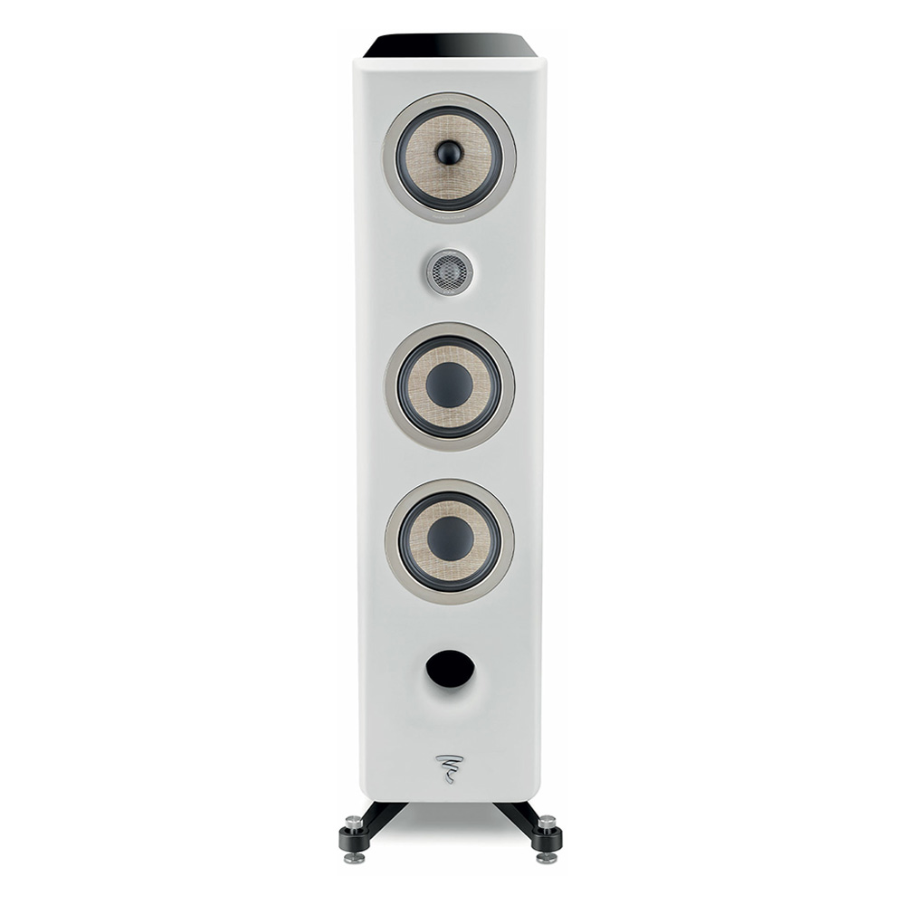 Focal KANTA N°2 Floorstanding Speaker - White High Gloss/White Mat - Front