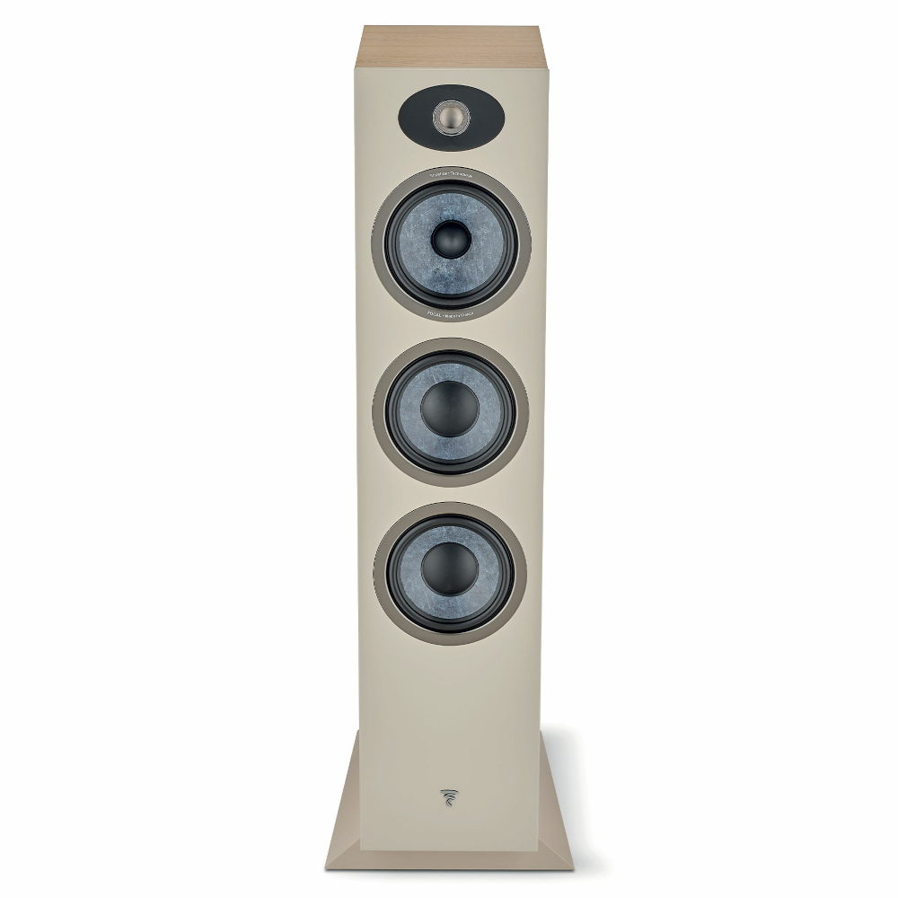 Focal Theva N3 Speaker - Light Wood - front