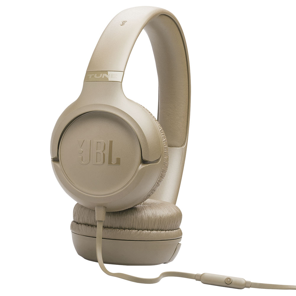 JBL Tune 530C Headphones - Beige - side3