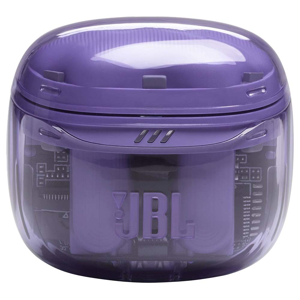 JBL Tune Flex 2 Earbuds - Ghost Purple - case