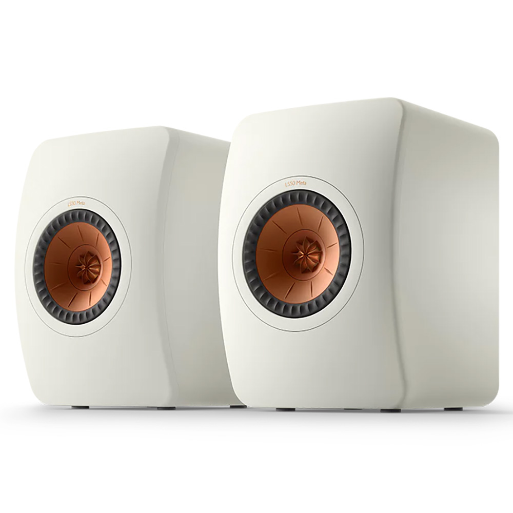Тонколони KEF LS50 Meta – бели - SoundGround музикален магазин