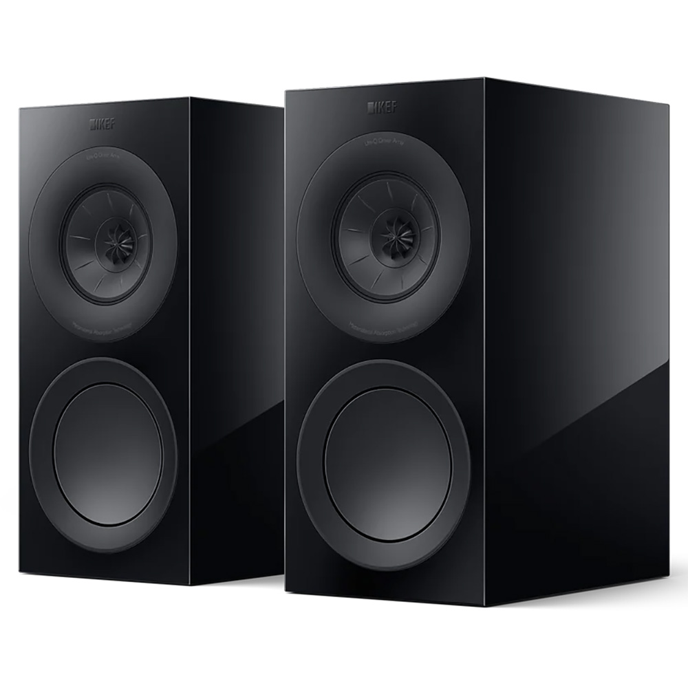 Тонколони KEF R3 Meta – черен гланц - SoundGround музикален магазин