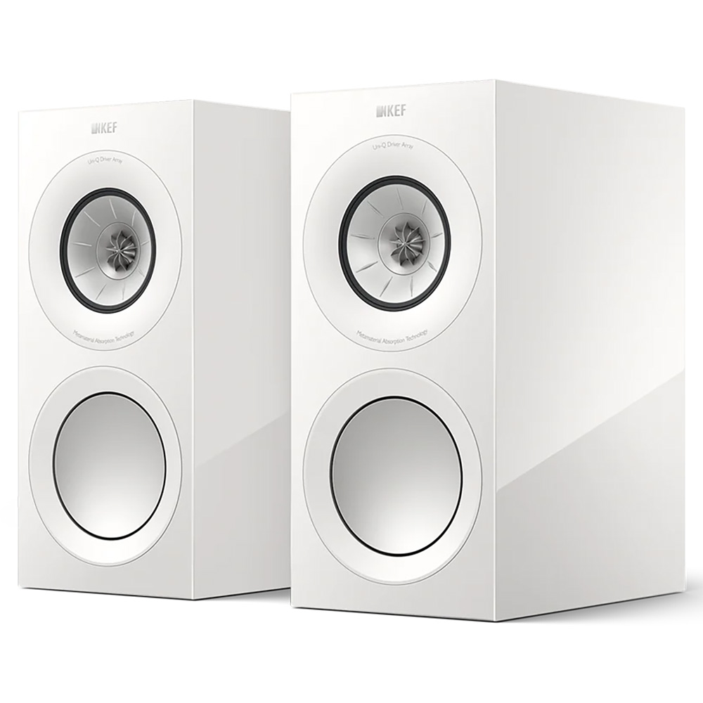 KEF R3 Meta Speakers – White Gloss