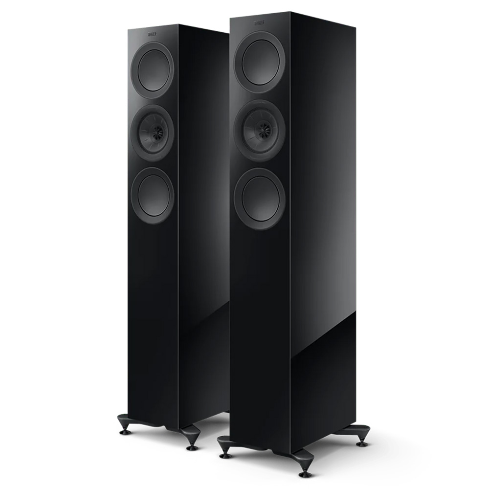 Тонколони KEF R5 Meta – черен гланц - SoundGround музикален магазин