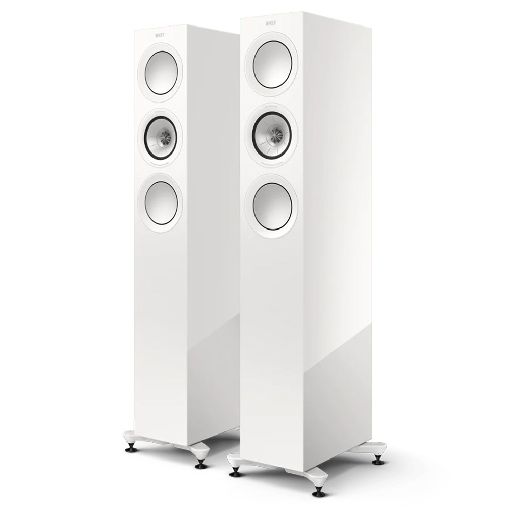 Тонколони KEF R5 Meta – бял гланц - SoundGround музикален магазин