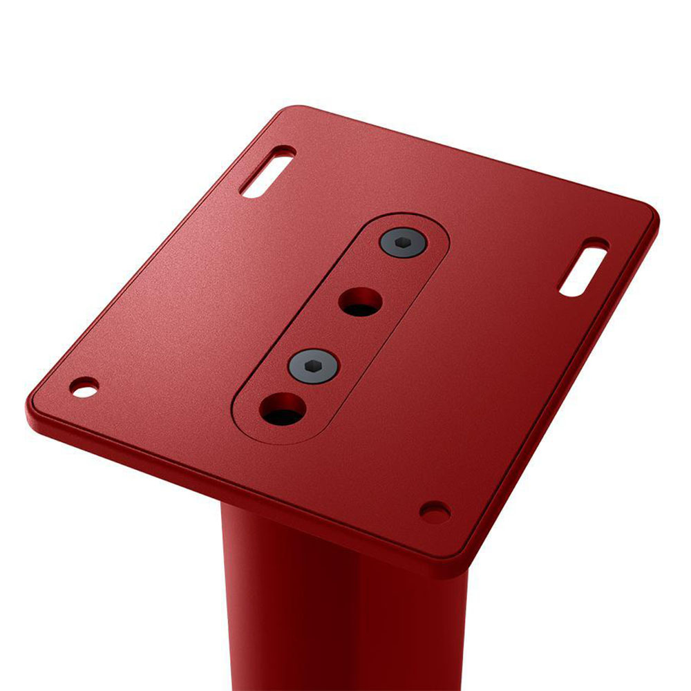 KEF S2 Stands - Special Red - front