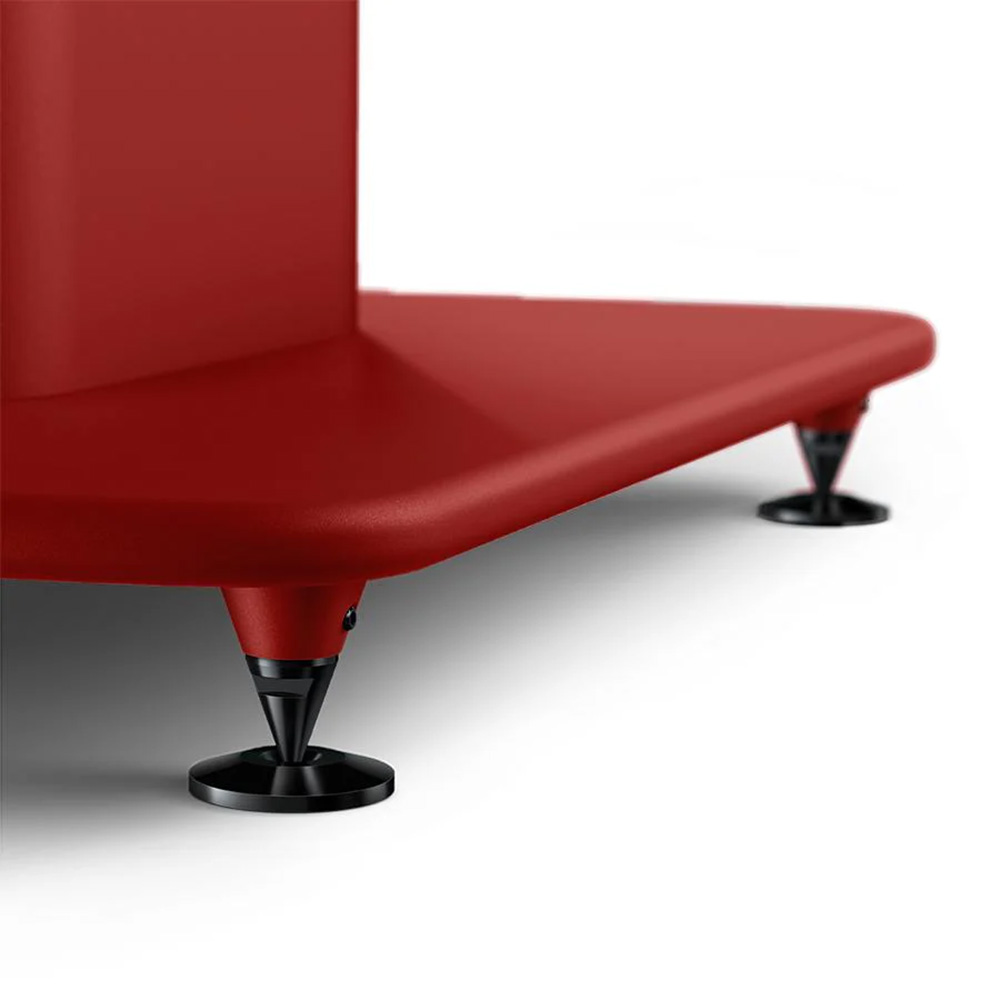 KEF S2 Stands - Special Red - side