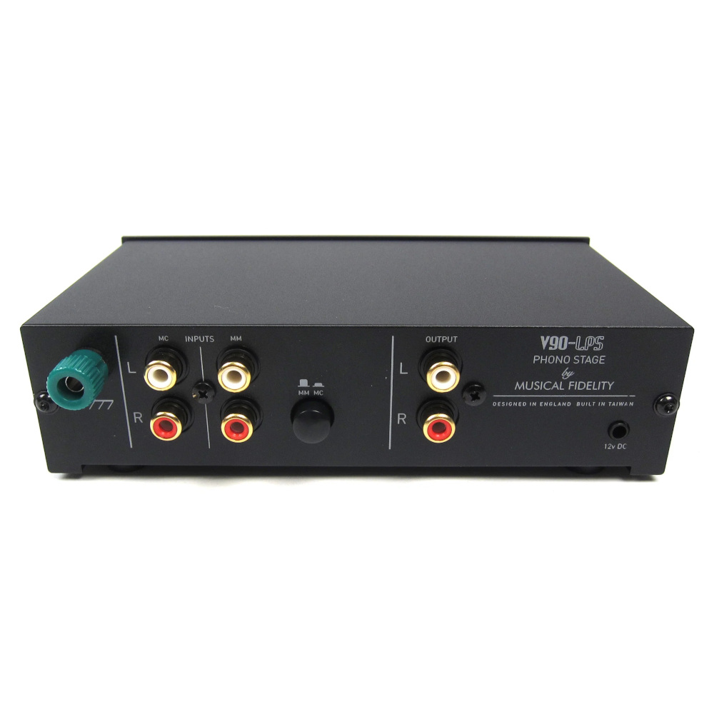 Musical Fidelity V90 LPS Preamplifier - Black - back