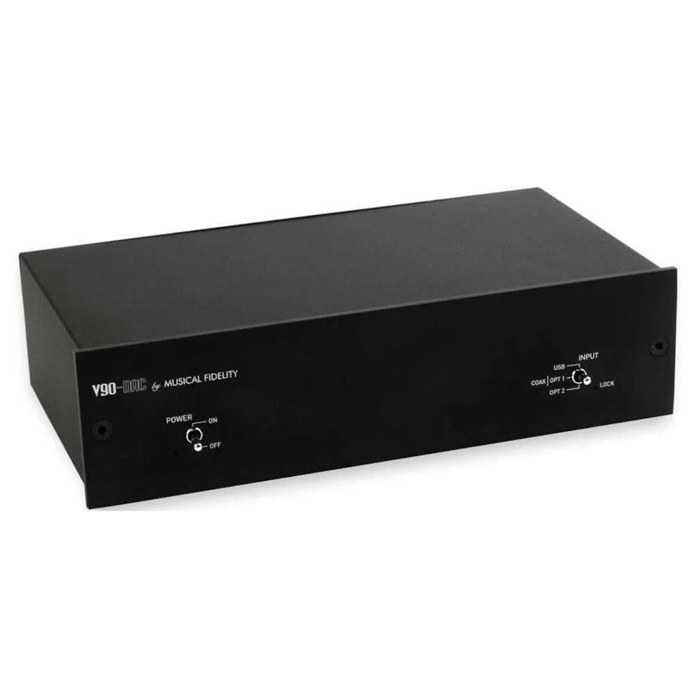 Musical Fidelity V90 LPS Preamplifier - Black - side