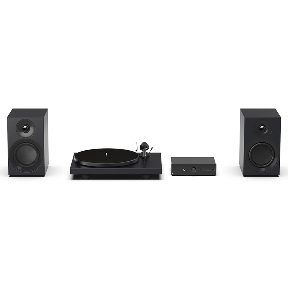 Комплект Pro-Ject Colourful Audio System E - черен мат - SoundGround музикален магазин