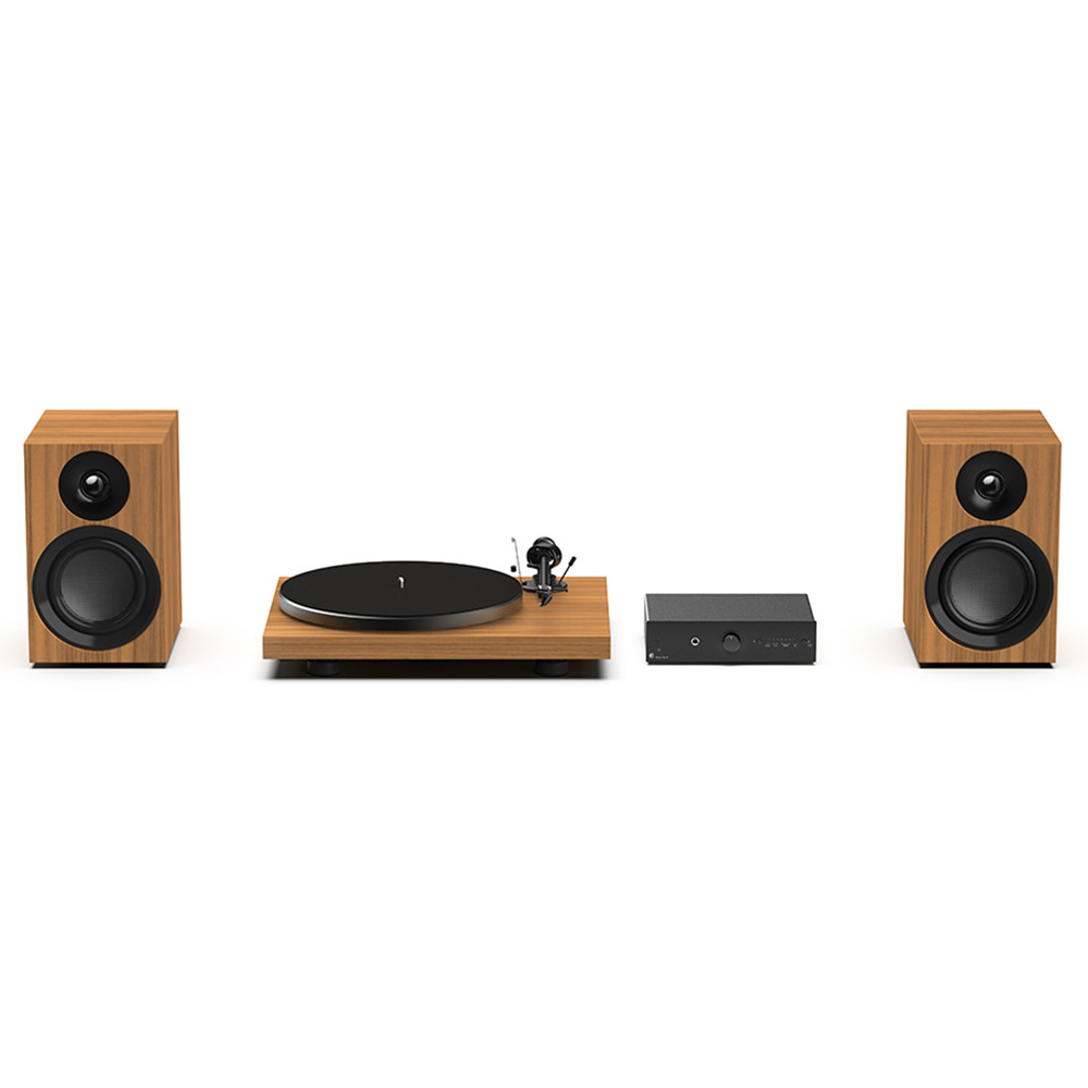 Комплект Pro-Ject Colourful Audio System E - кафяв - SoundGround музикален магазин