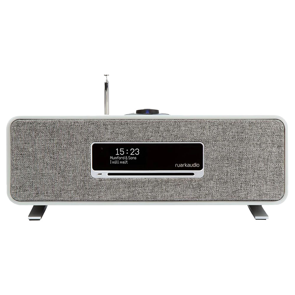 Ruark R3S Compact Audio System - Soft Grey - front