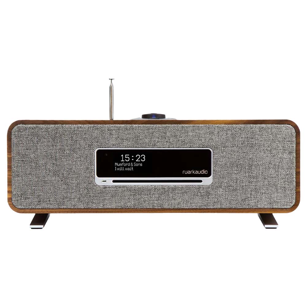 Ruark R3S Compact Audio System - Walnut - front