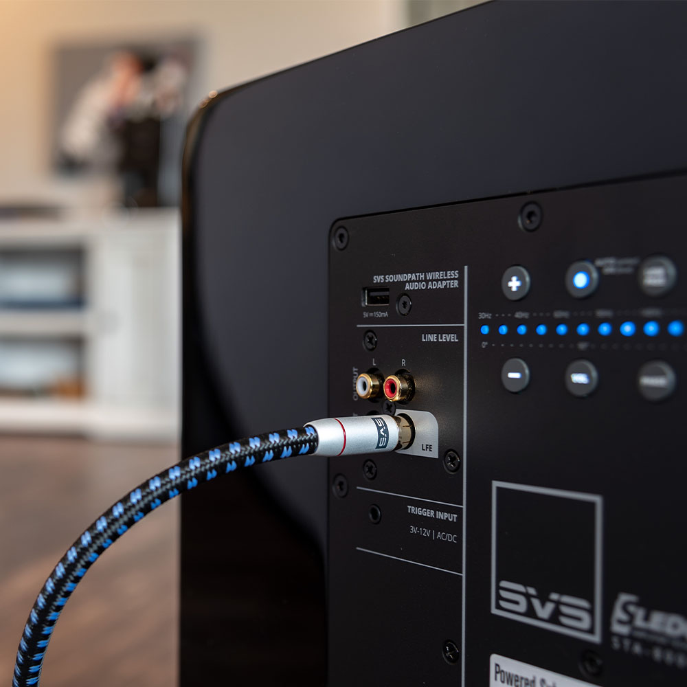 SVS SoundPath Stereo RCA Cables - Lifestyle