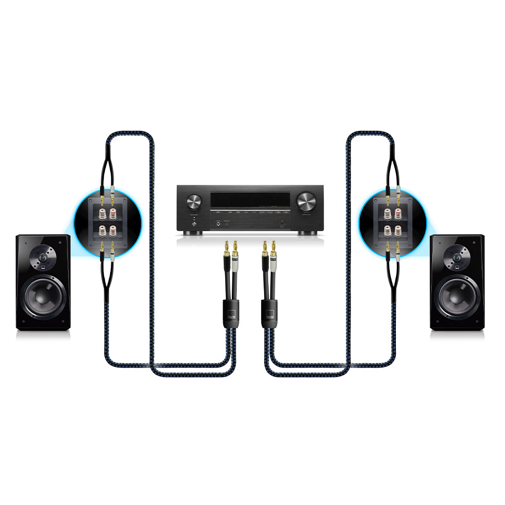 SVS SoundPath Ultra Bi-Wire Speaker Cable – Hookup