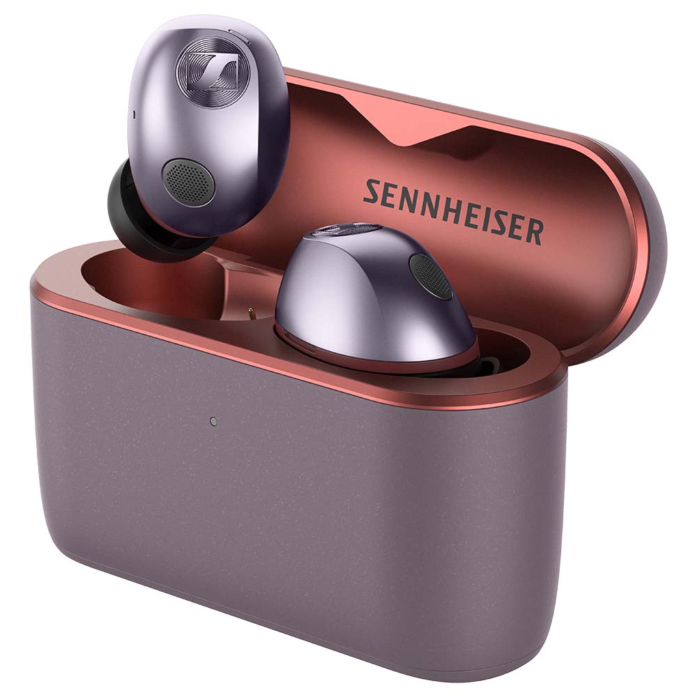 Sennheiser MOMENTUM True Wireless 5 Earbuds - Lavender - case