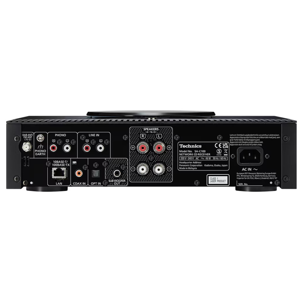 Плейър Technics SA-C100EG-K 2