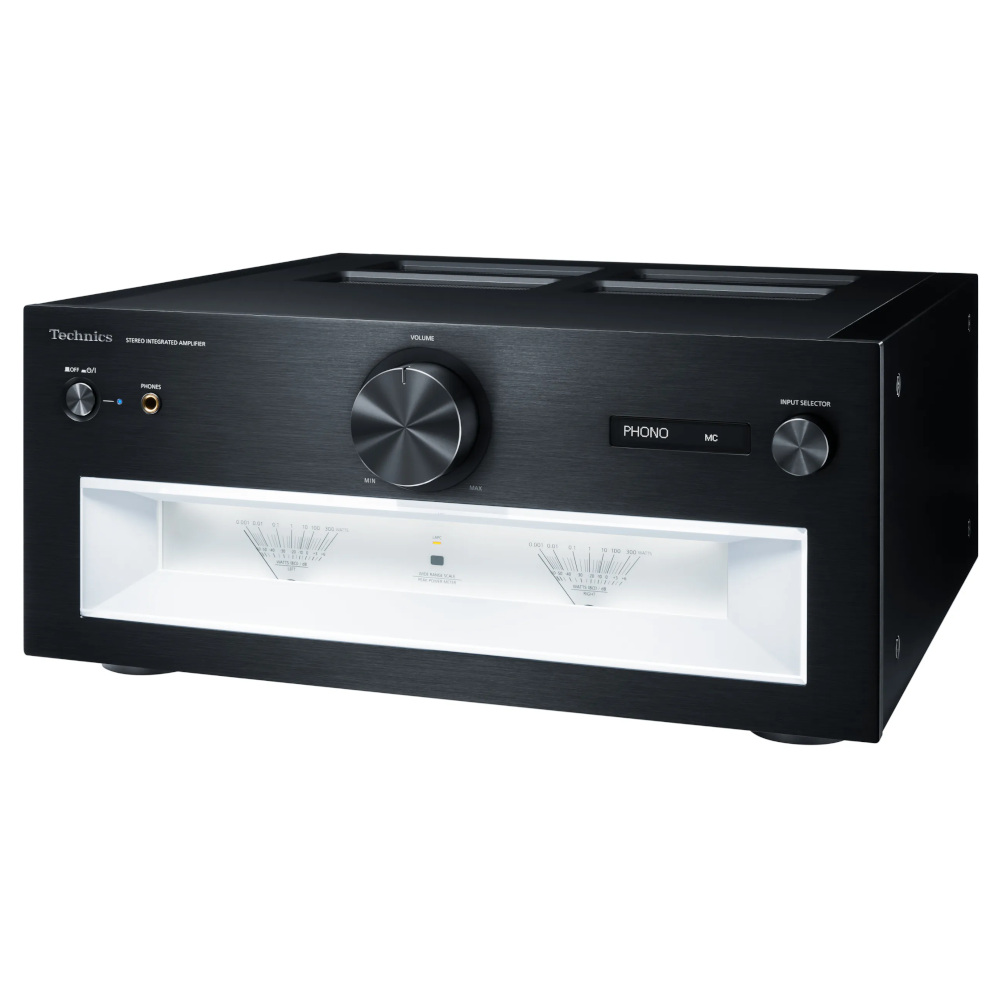 Technics SU-R1000E Amplifier - Black - side