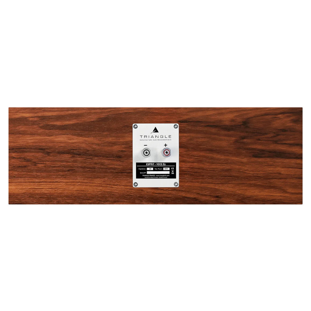 Triangle Espirit Voce EZ Speaker - Dark Brown - back