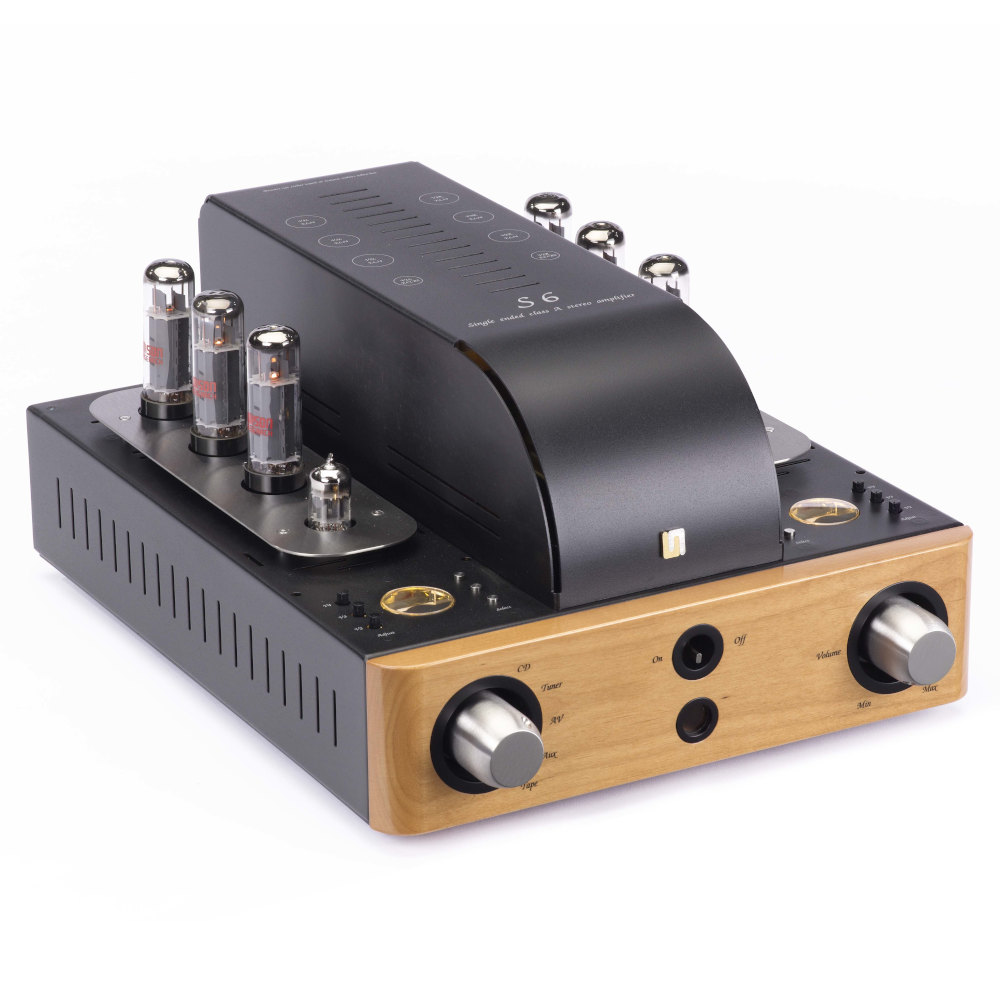 Усилвател Unison Research S6 - череша - SoundGround музикален магазин