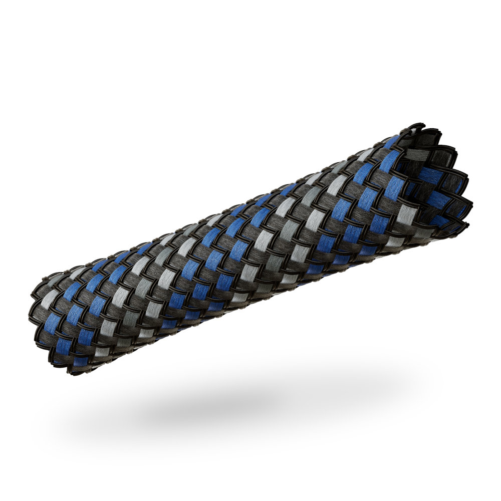 VIABLUE Cable Sleeve Blue - per 1m