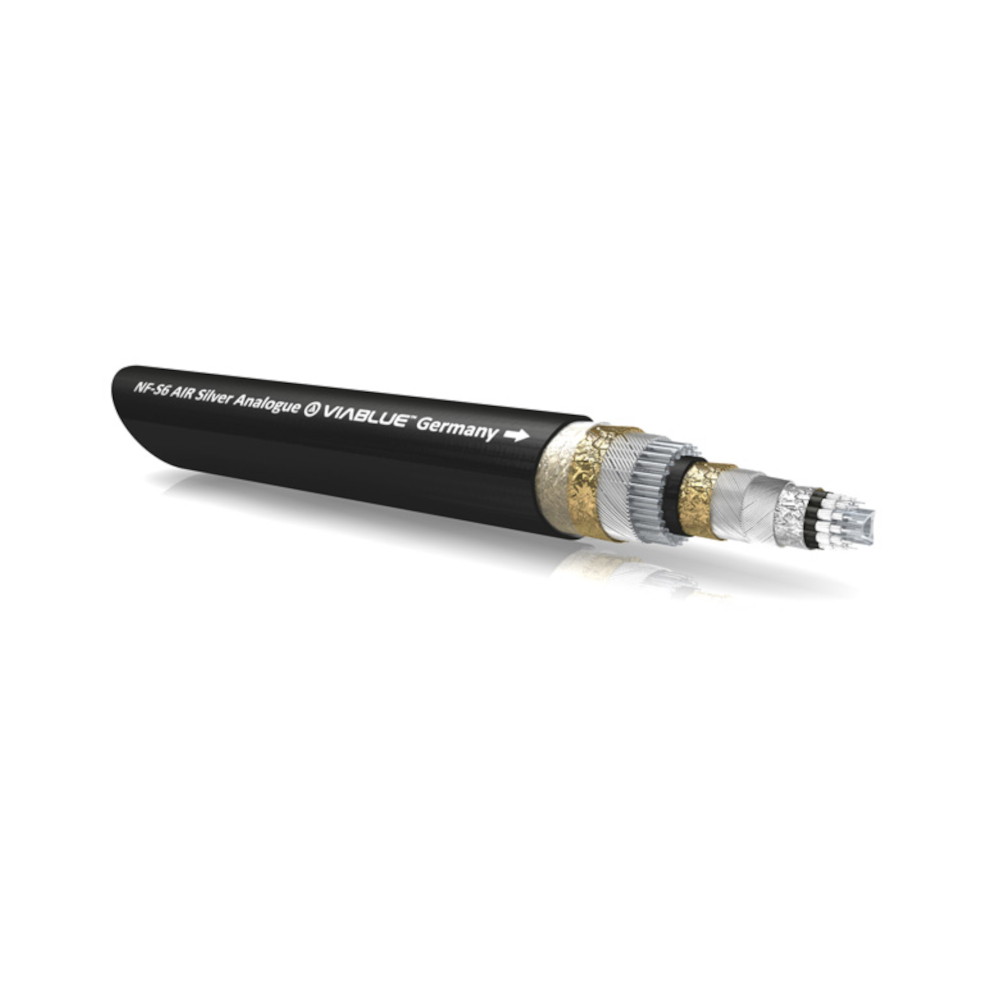 Кабел VIABLUE NF-S6 AIR T8 RCA - 1м (Кобра) 2