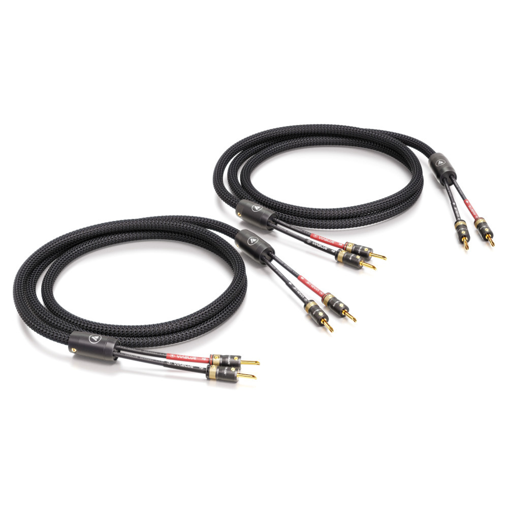 Кабел VIABLUE SC-2 Single-Wire T8 Banana - 3м (черен) - SoundGround музикален магазин
