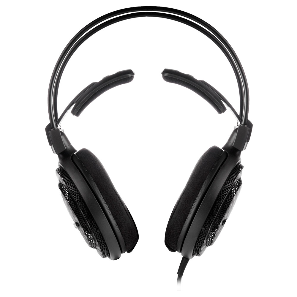 Audio-Technica ATH-AD500X Headphones - Black - Front