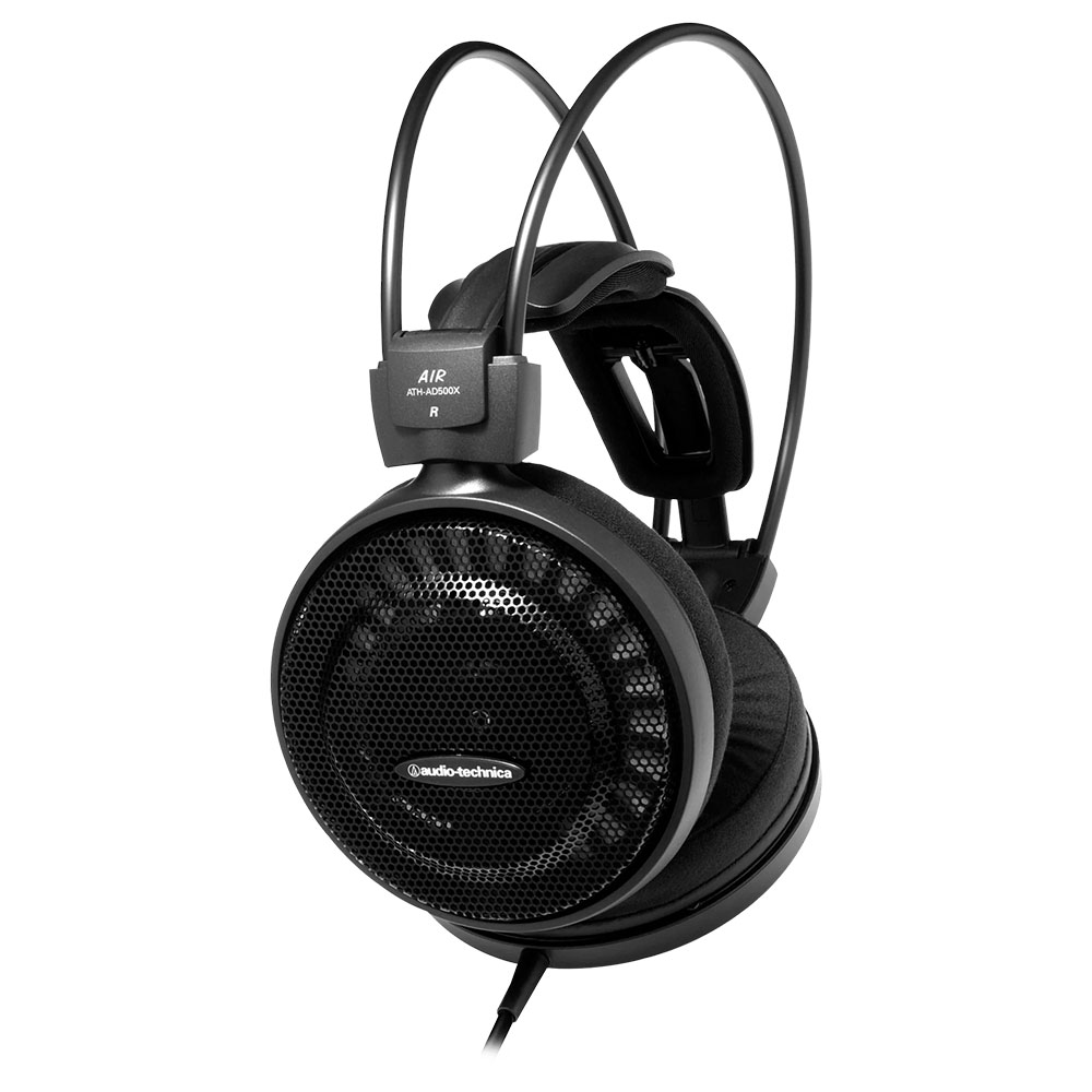 Audio-Technica ATH-AD500X Headphones - Black - Side