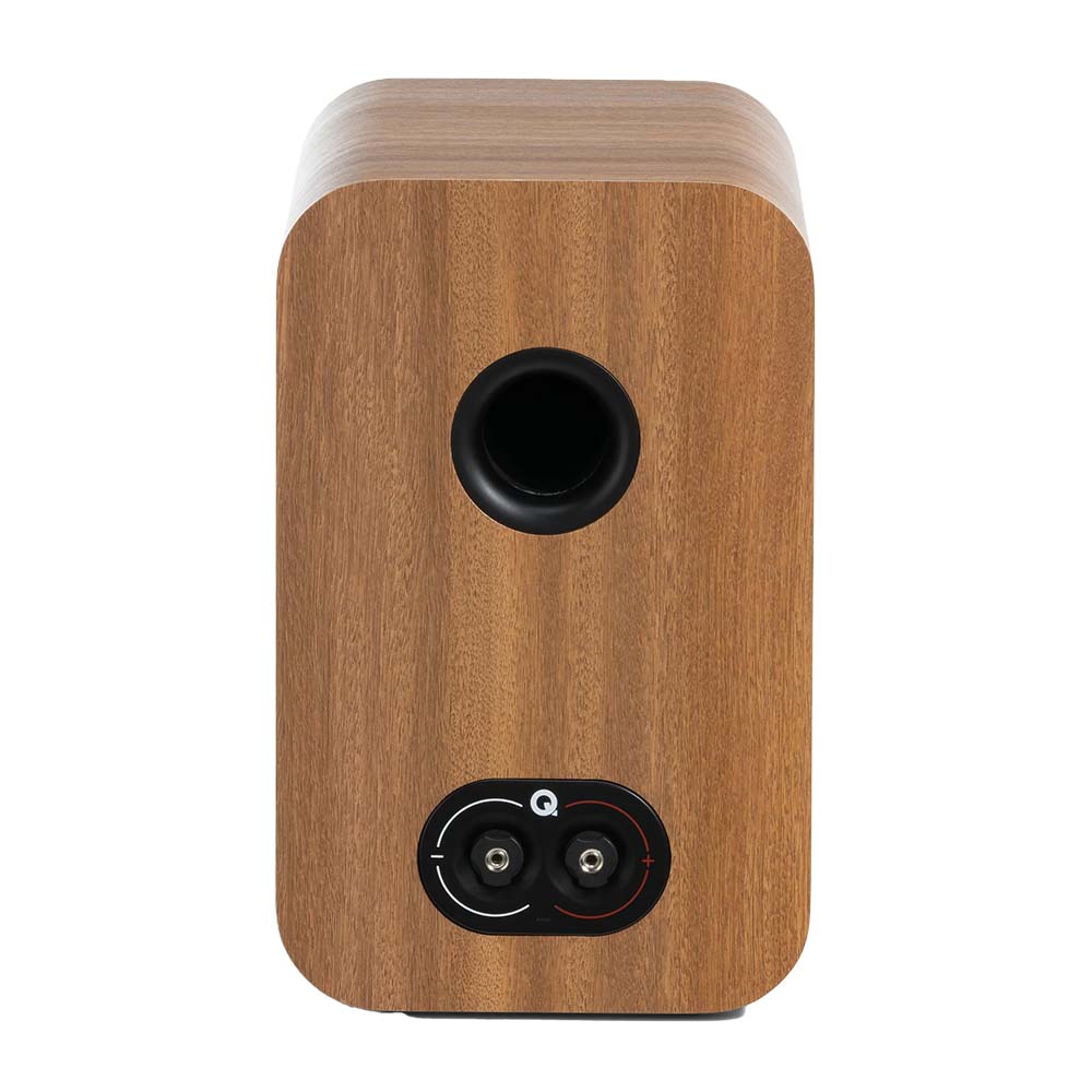 Q Acoustics 3020c Speakers - Oak - back