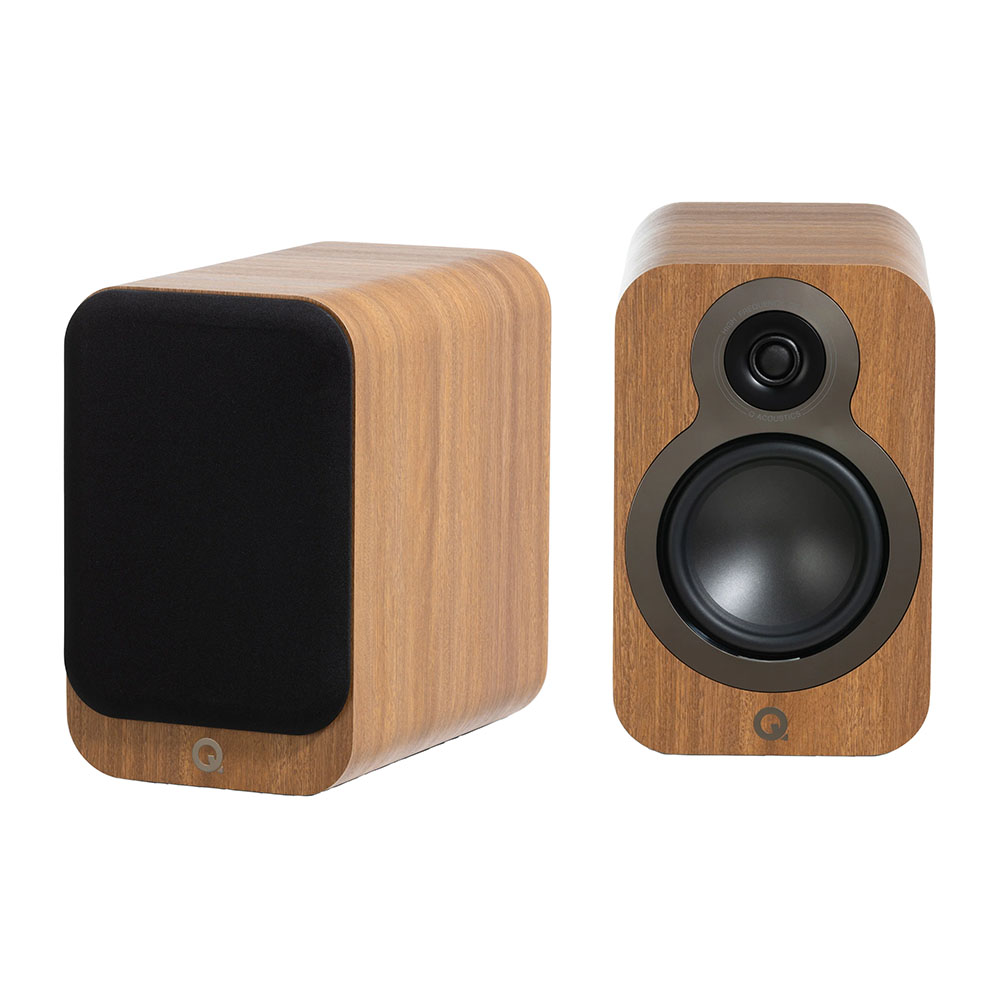 Q Acoustics 3020c Speakers - Oak
