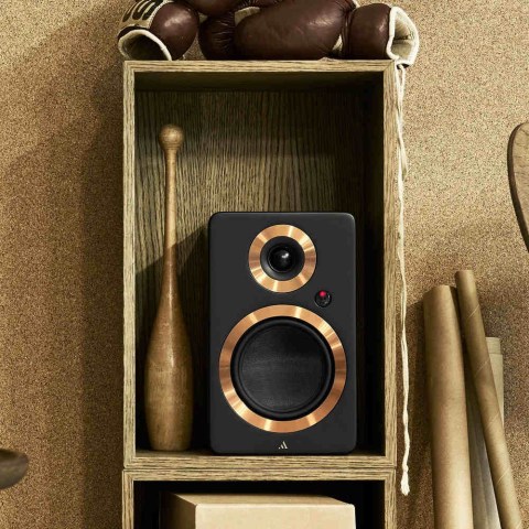 Argon Audio FORTE A5 WiFi Speakers - Black - life