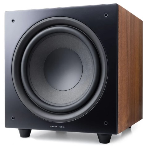 Argon Audio MALMÖ Sub10 Subwoofer - Walnut - side