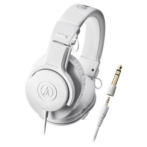 Audio-Technica ATH-M20x Headphones - White